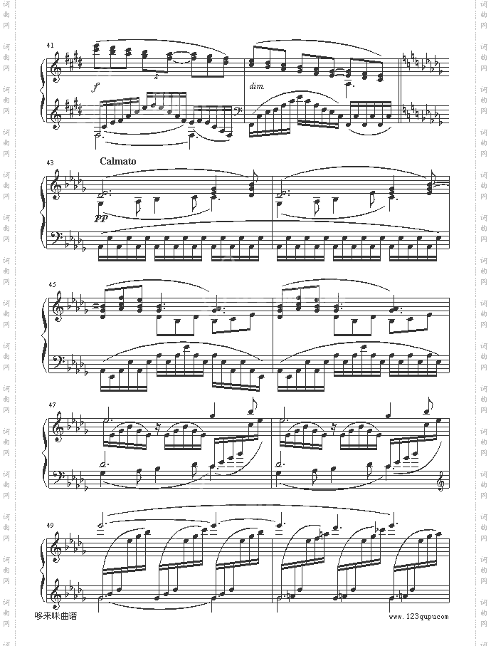 ClairdeLune-德彪西