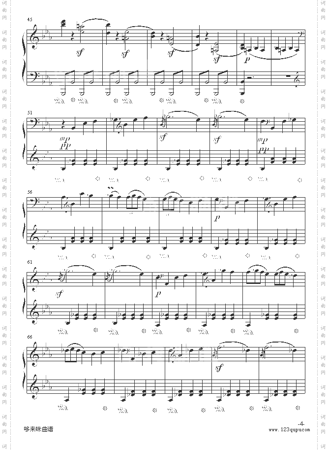 悲怆奏鸣曲第一乐章-贝多芬