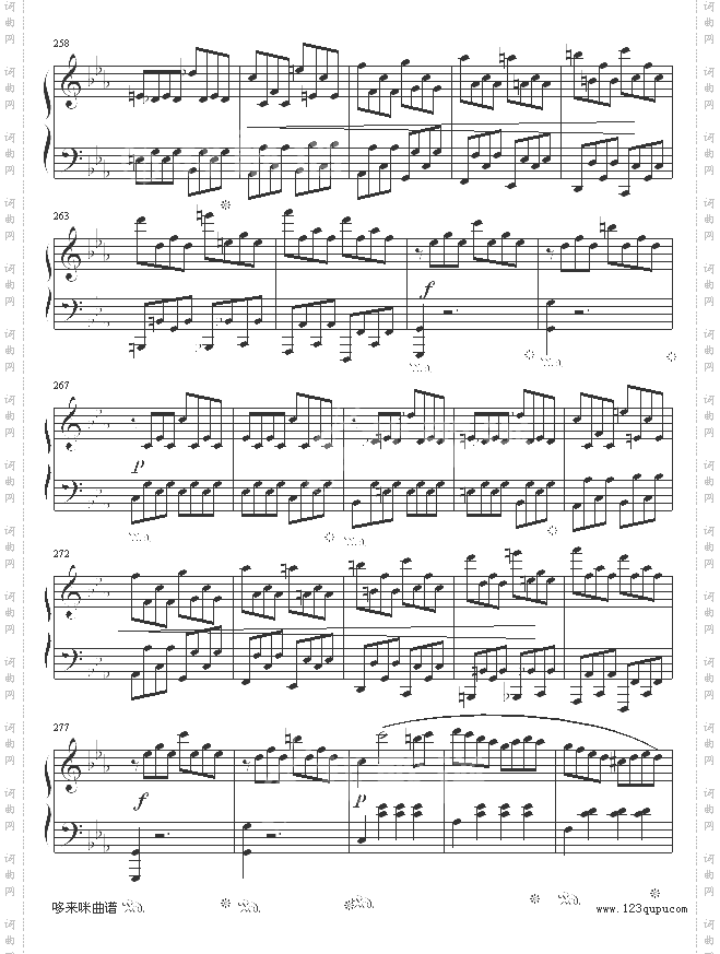 悲怆奏鸣曲第一乐章-贝多芬