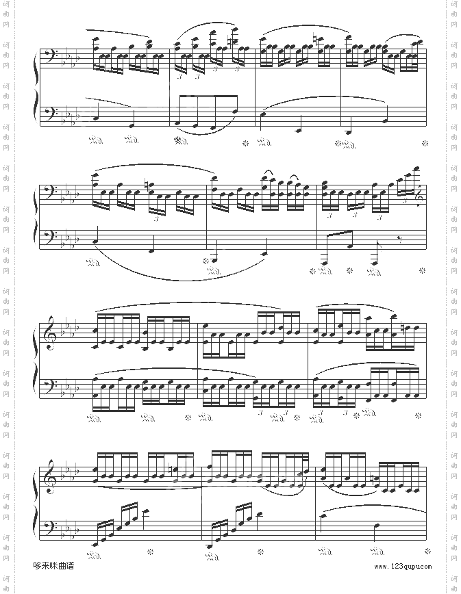 悲怆奏鸣曲第二乐章-贝多芬