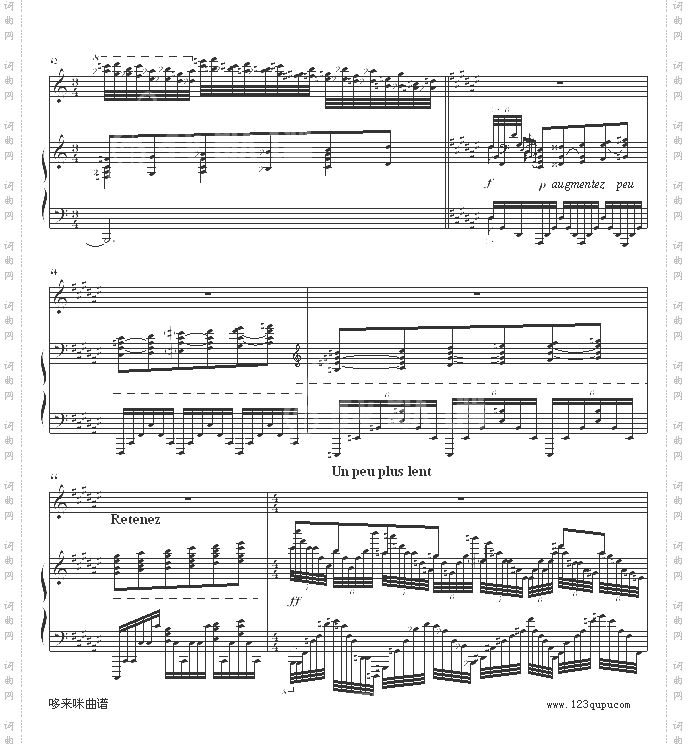 水妖GasparddelaNuit-1.Ondine.Lent-拉威尔-Ravel