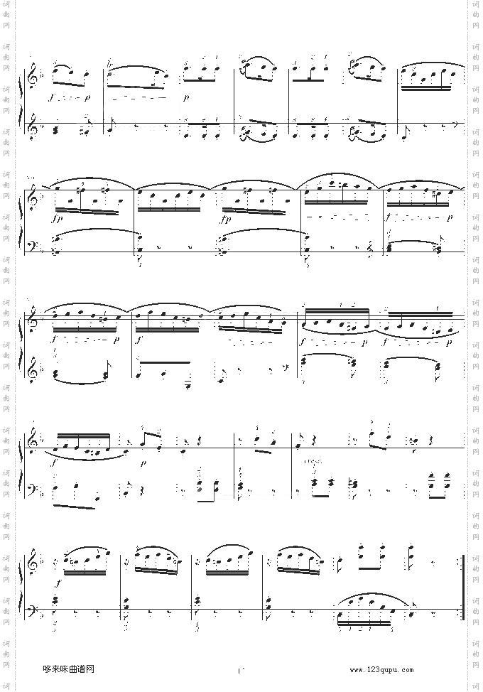 莫扎特F大调钢琴奏鸣曲K280-莫扎特