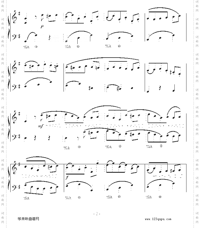 G大调小步舞曲-贝多芬