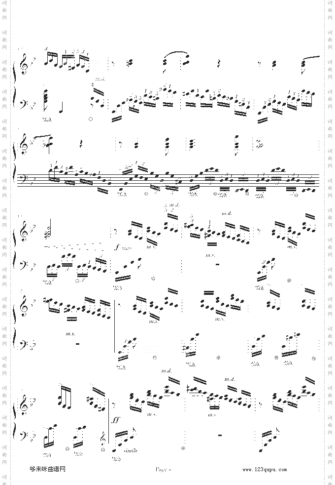 练习曲Op.72No.2-莫什科夫斯基