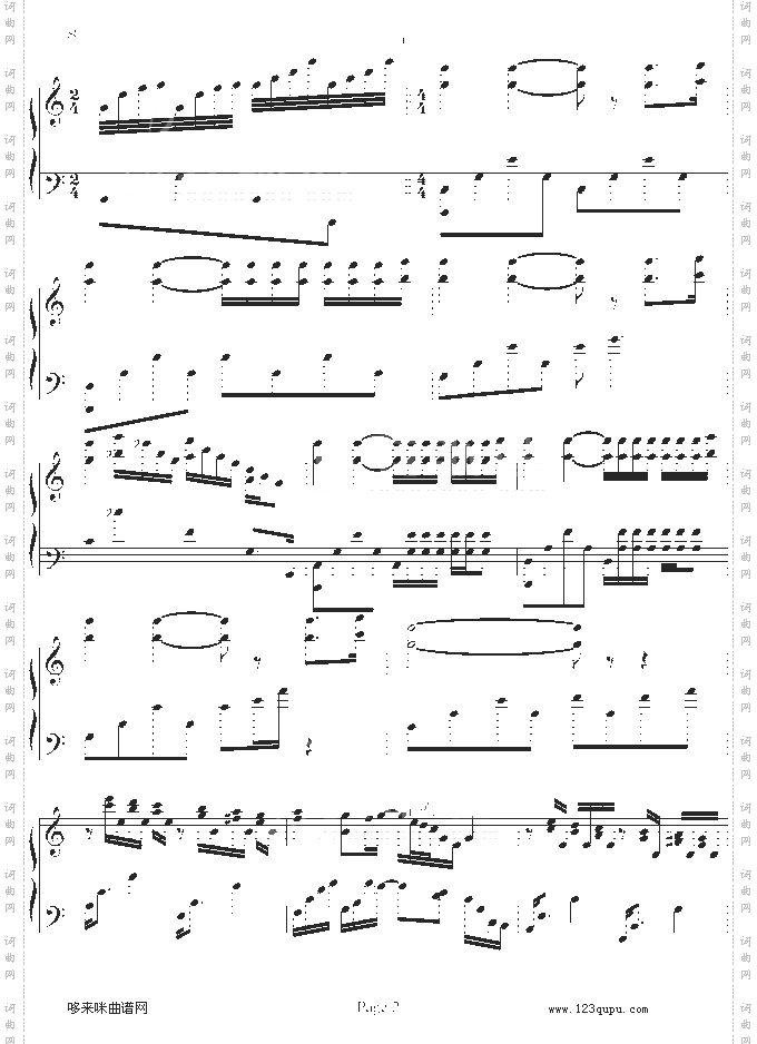 水边的阿狄丽娜-钢琴版-克莱德曼