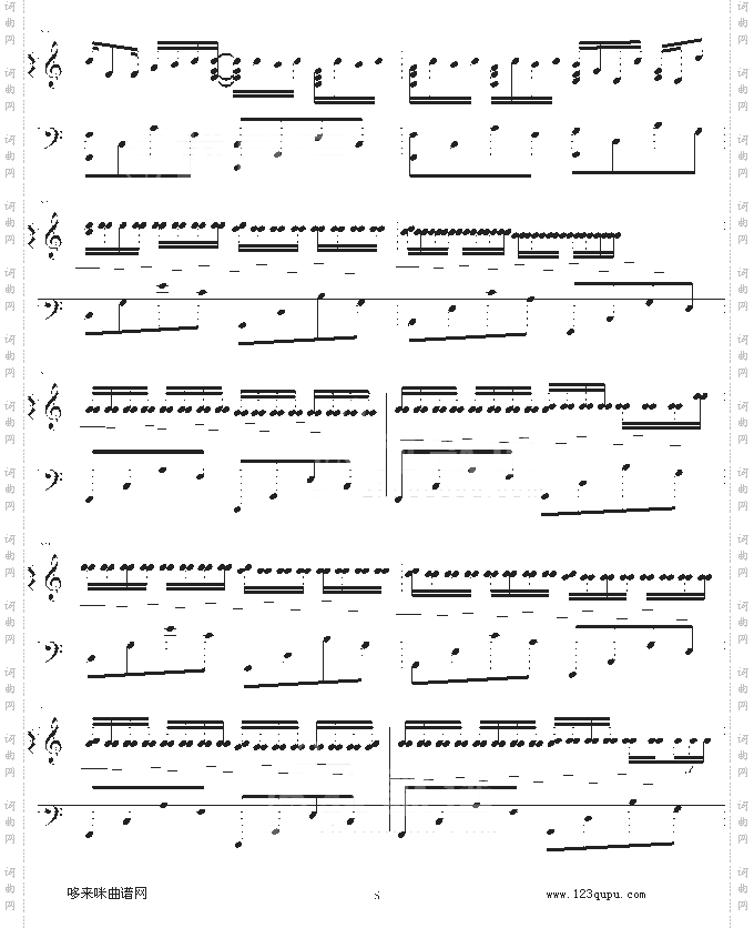 卡农-简单和弦版-帕赫贝尔-Pachelbel