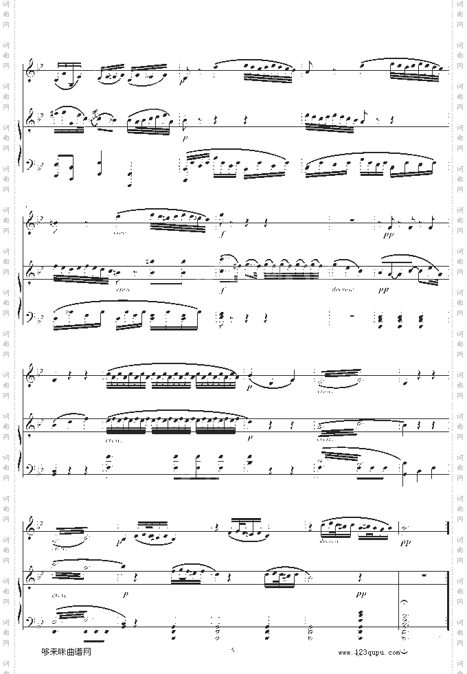 贝多芬-春天奏鸣曲第二乐章-贝多芬