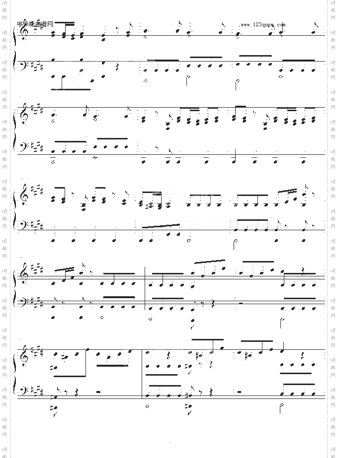 春季交响曲Piano-莫扎特