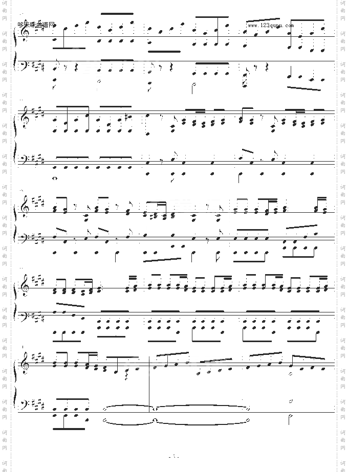 春季交响曲Piano-莫扎特