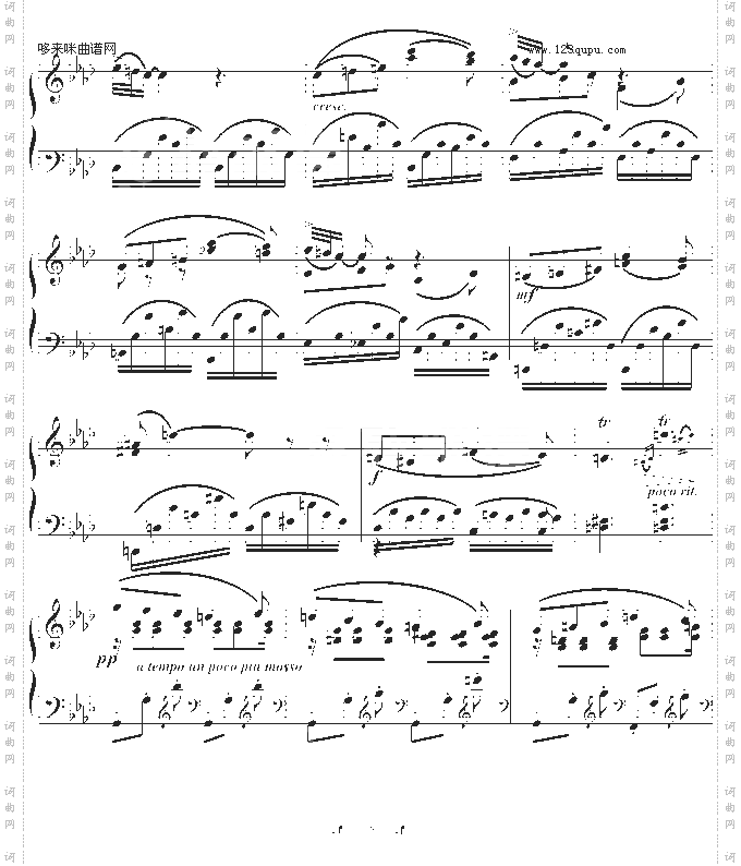 夜曲-法雅钢琴小品-法雅