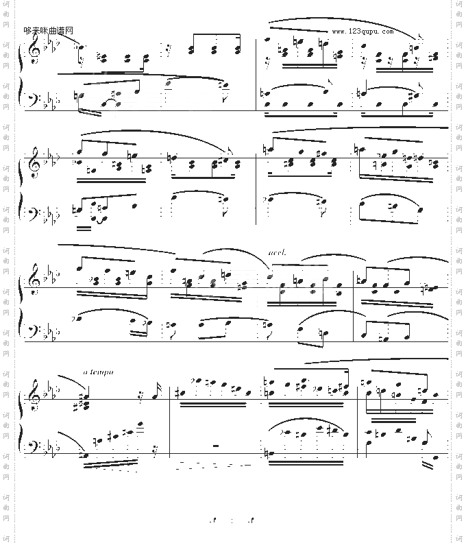 夜曲-法雅钢琴小品-法雅