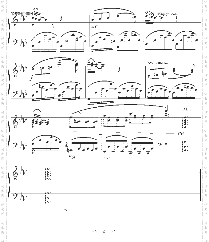 夜曲-法雅钢琴小品-法雅