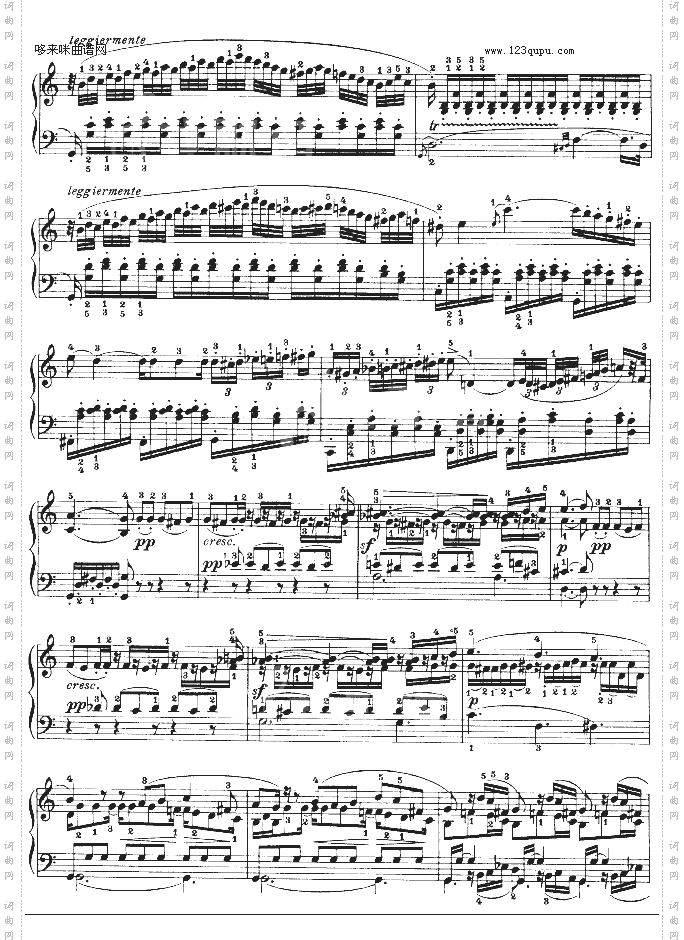 第十六钢琴奏鸣曲-Op.31No.1-贝多芬