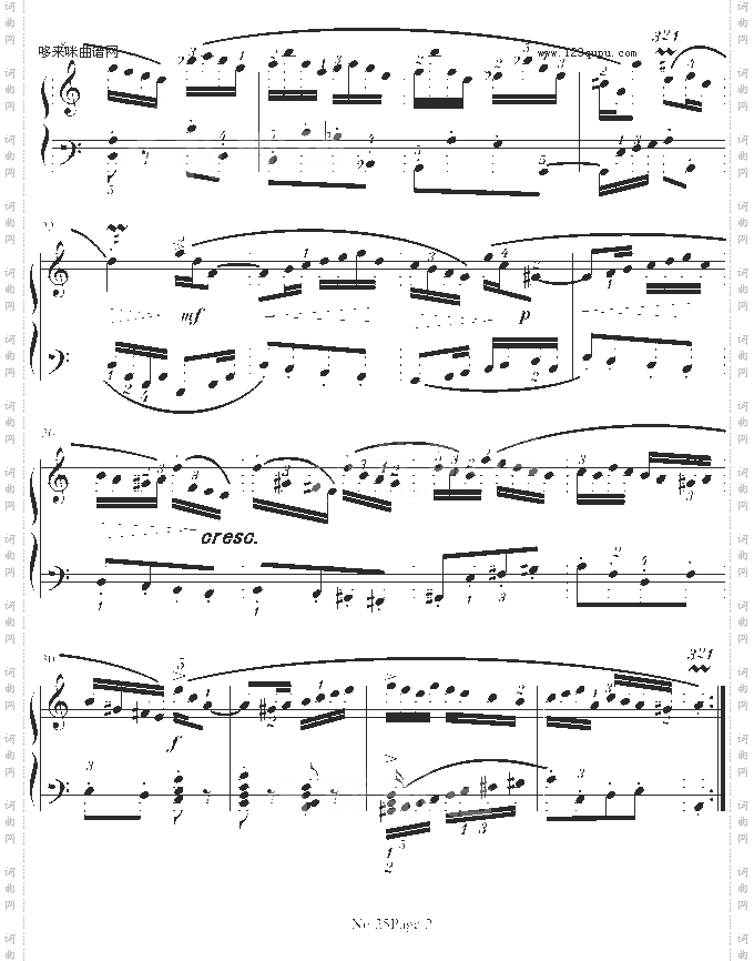 初步IINo.25Scherzo-巴赫