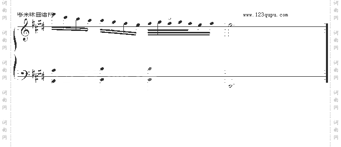 E大调奏鸣曲-世界名曲