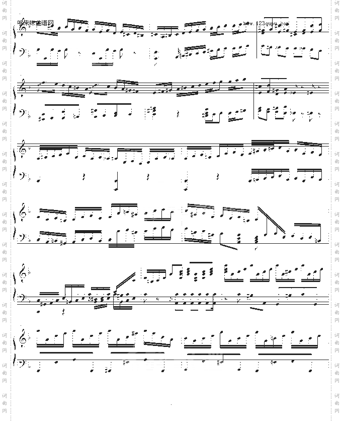 巴赫第一键盘钢琴乐协奏曲第一乐章-巴赫