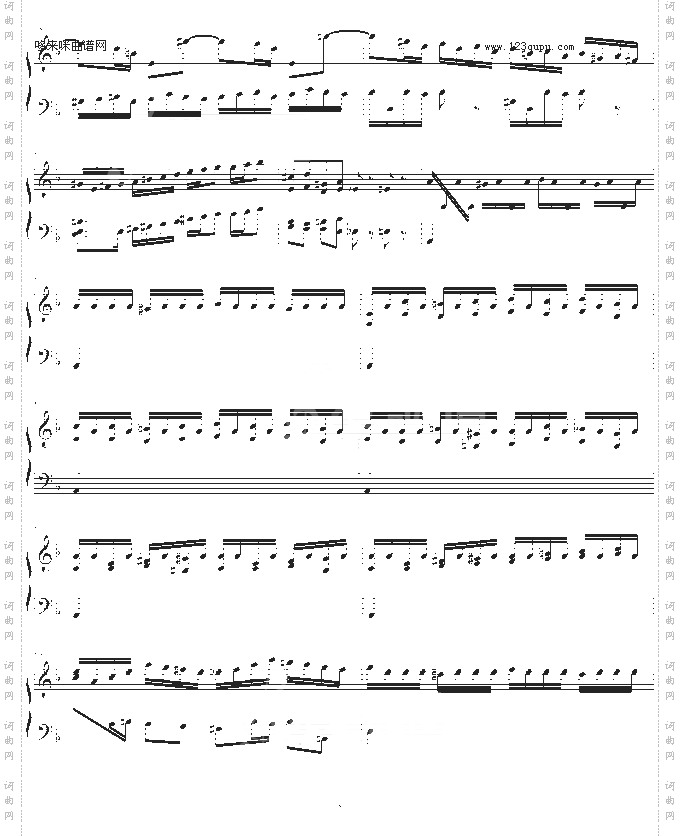 巴赫第一键盘钢琴乐协奏曲第一乐章-巴赫