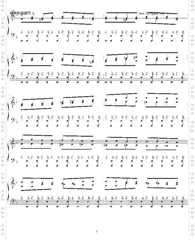 巴赫第一键盘钢琴乐协奏曲第一乐章-巴赫