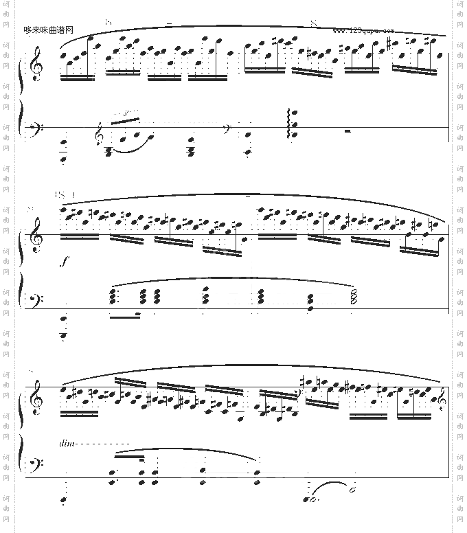 练习曲Op.25No.11-肖邦
