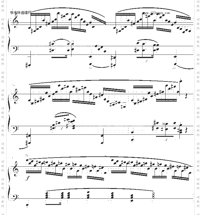 练习曲Op.25No.11-肖邦