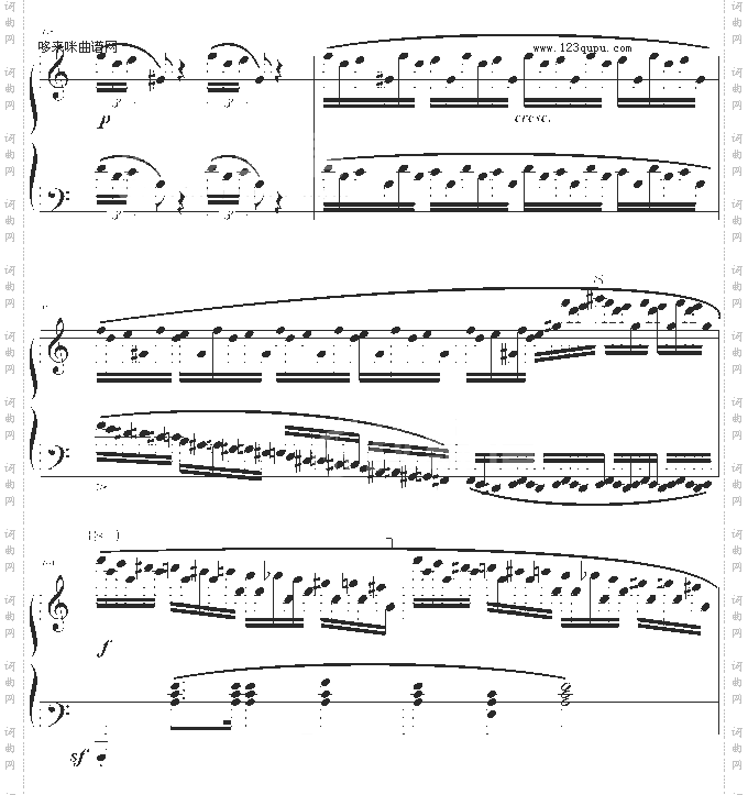 练习曲Op.25No.11-肖邦