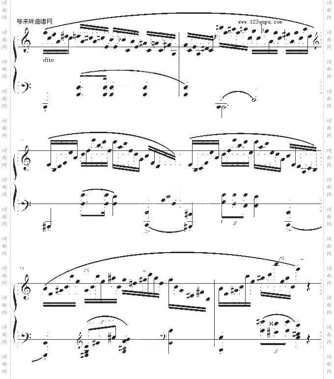 练习曲Op.25No.11-肖邦
