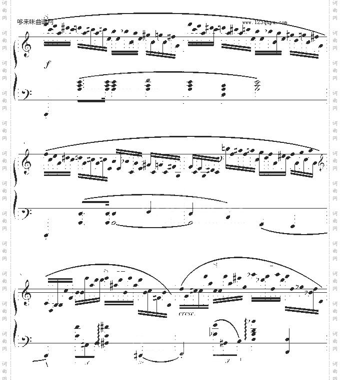 练习曲Op.25No.11-肖邦