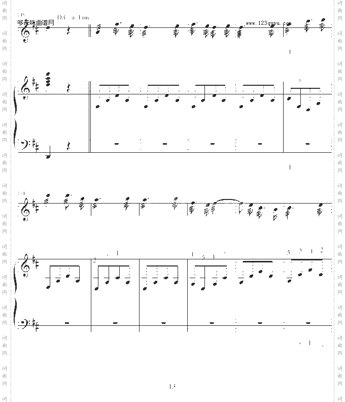 光明行-钢琴伴奏-刘天华