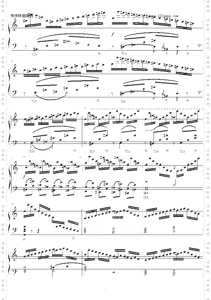 练习曲Op.72No.5-莫什科夫斯基