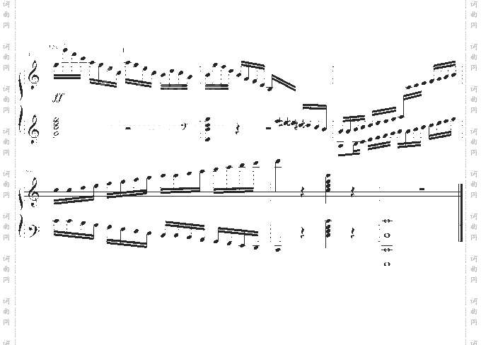 练习曲Op.72No.5-莫什科夫斯基