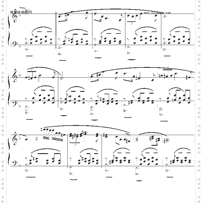 小夜曲-完整钢琴版-舒伯特