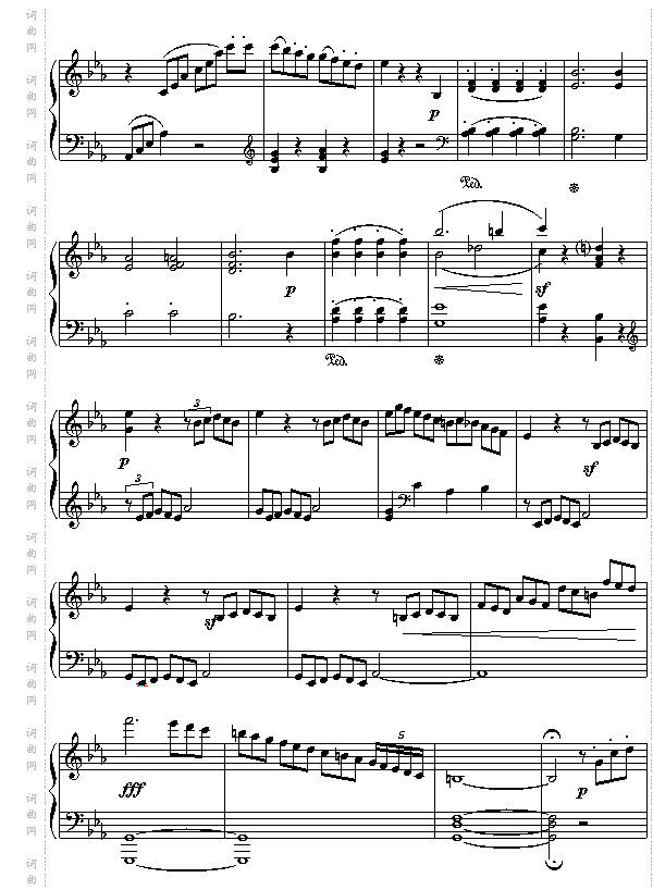 悲怆奏鸣曲第三乐章