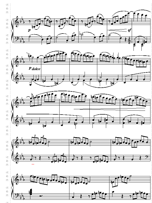 悲怆奏鸣曲第三乐章