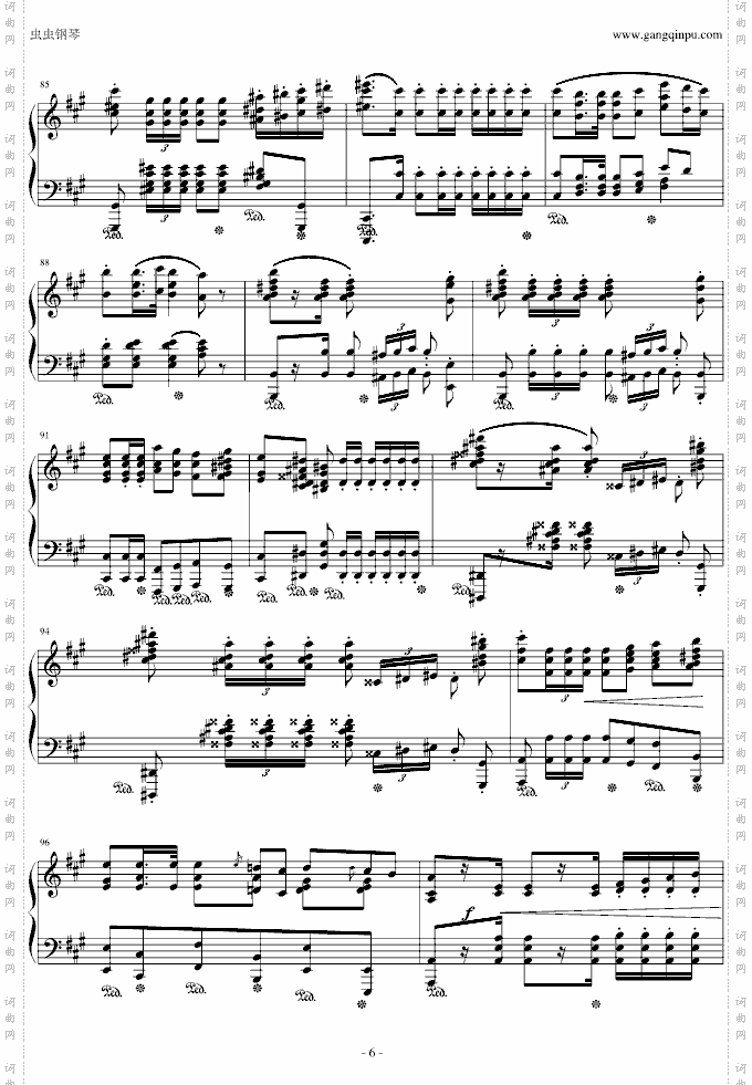 波兰军队舞曲-Op.40No.1