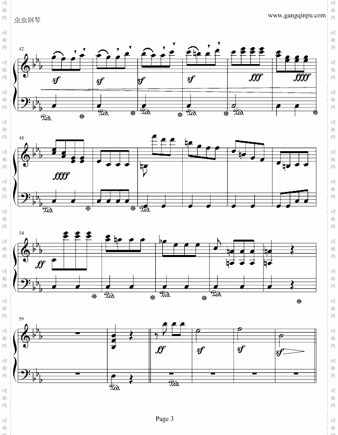 命运第一乐章钢琴独奏SymphonyFate.No.1
