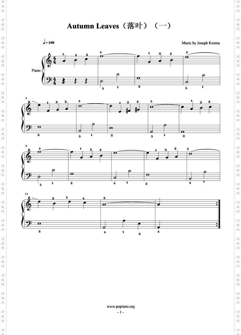 Autumn Leaves_落叶