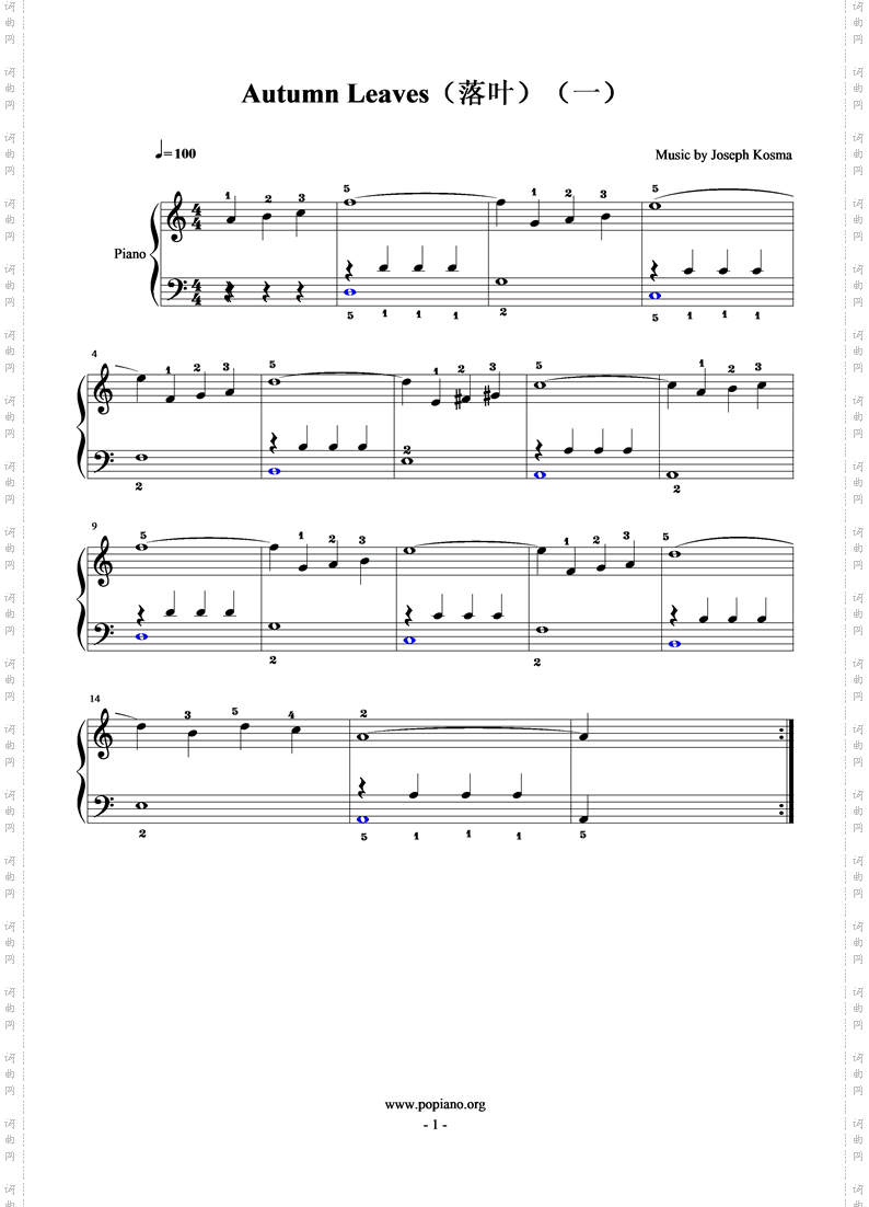 Autumn Leaves_落叶