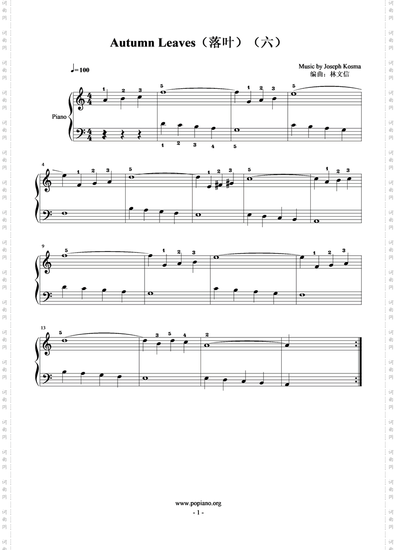 Autumn Leaves_落叶