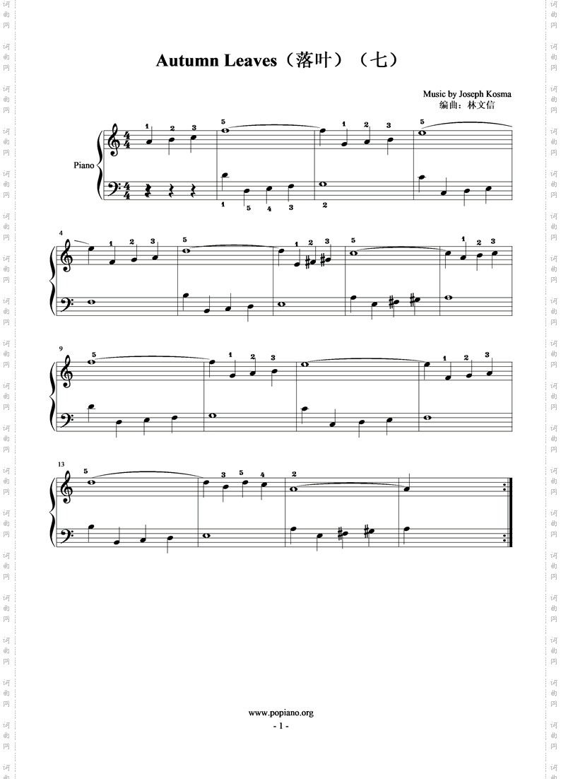 Autumn Leaves_落叶