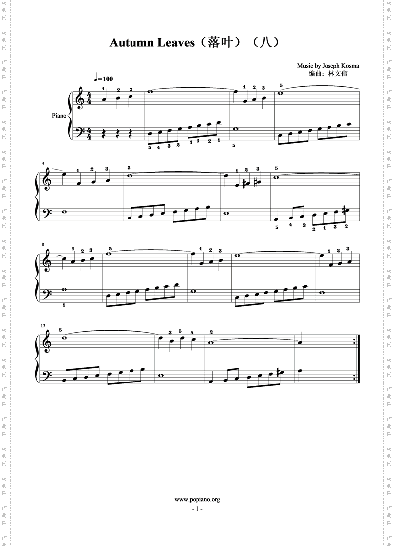 Autumn Leaves_落叶