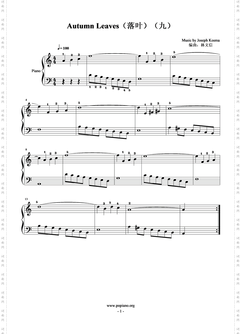 Autumn Leaves_落叶