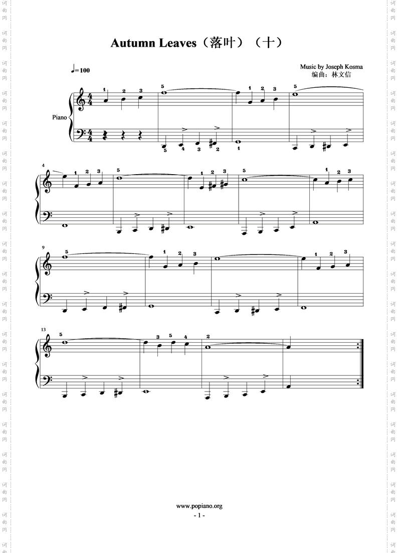 Autumn Leaves_落叶