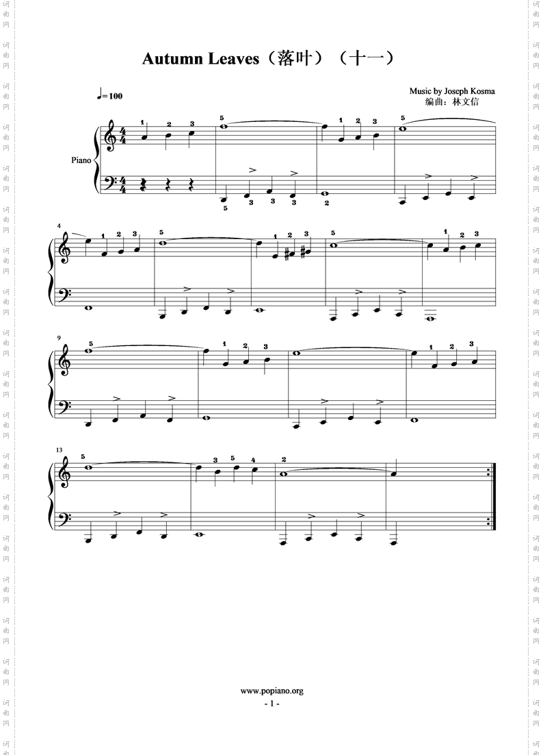 Autumn Leaves_落叶