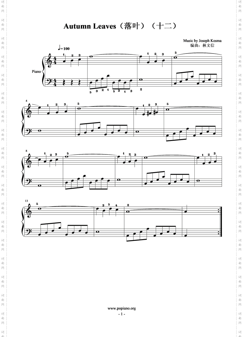 Autumn Leaves_落叶