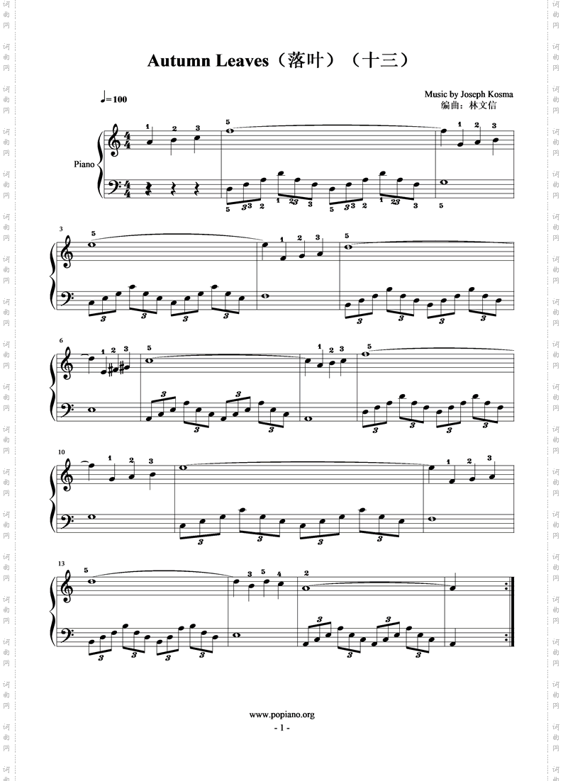 Autumn Leaves_落叶