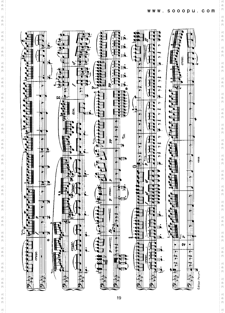 大七重奏—四手联弹键盘类钢琴