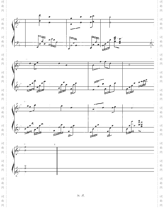 听妈妈的话-米尼钢琴版-周杰伦