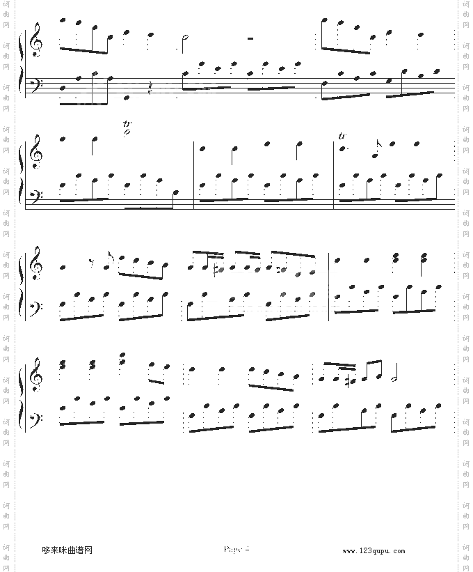 暖暖-C调简单版-梁静茹