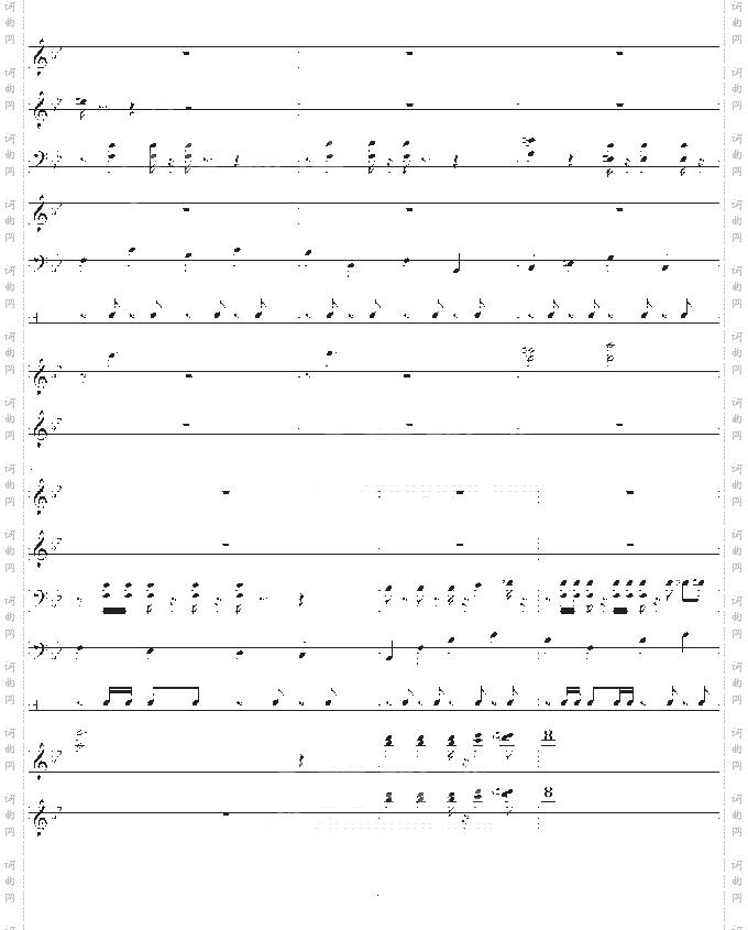 铁臂阿童木-总谱