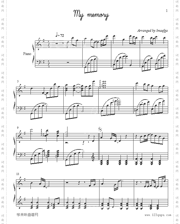 MYMEMORY-冬季恋歌